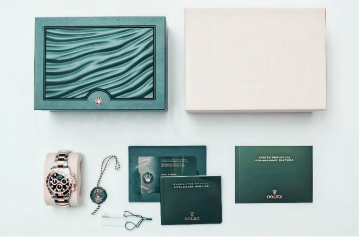 Full set packaging display for super clone watches