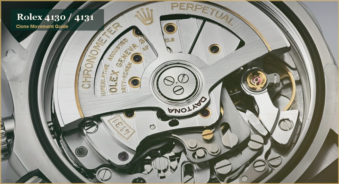 Rolex clone movement guide mechanical watch image