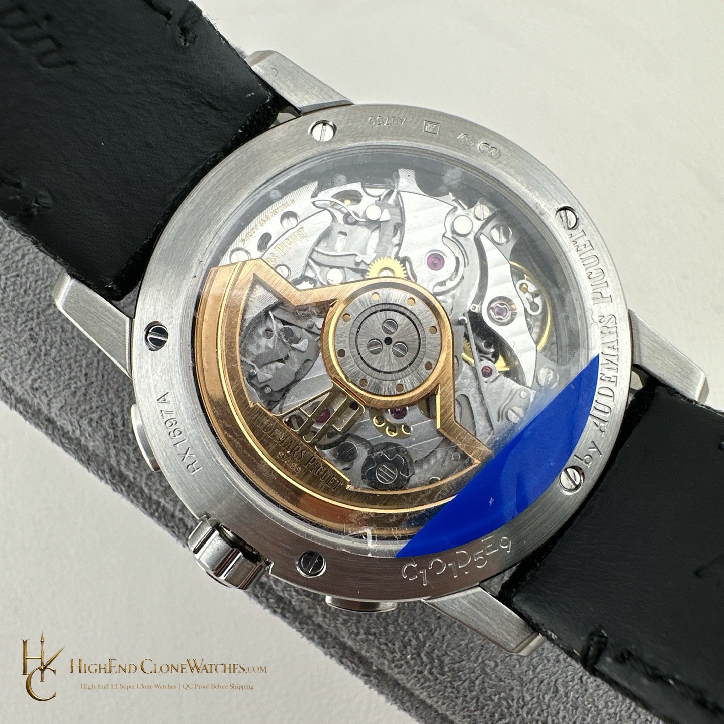 Audemars Piguet Code 11.59 Smoky Blue Dial 26393BC 41mm super clone watch wrist shot