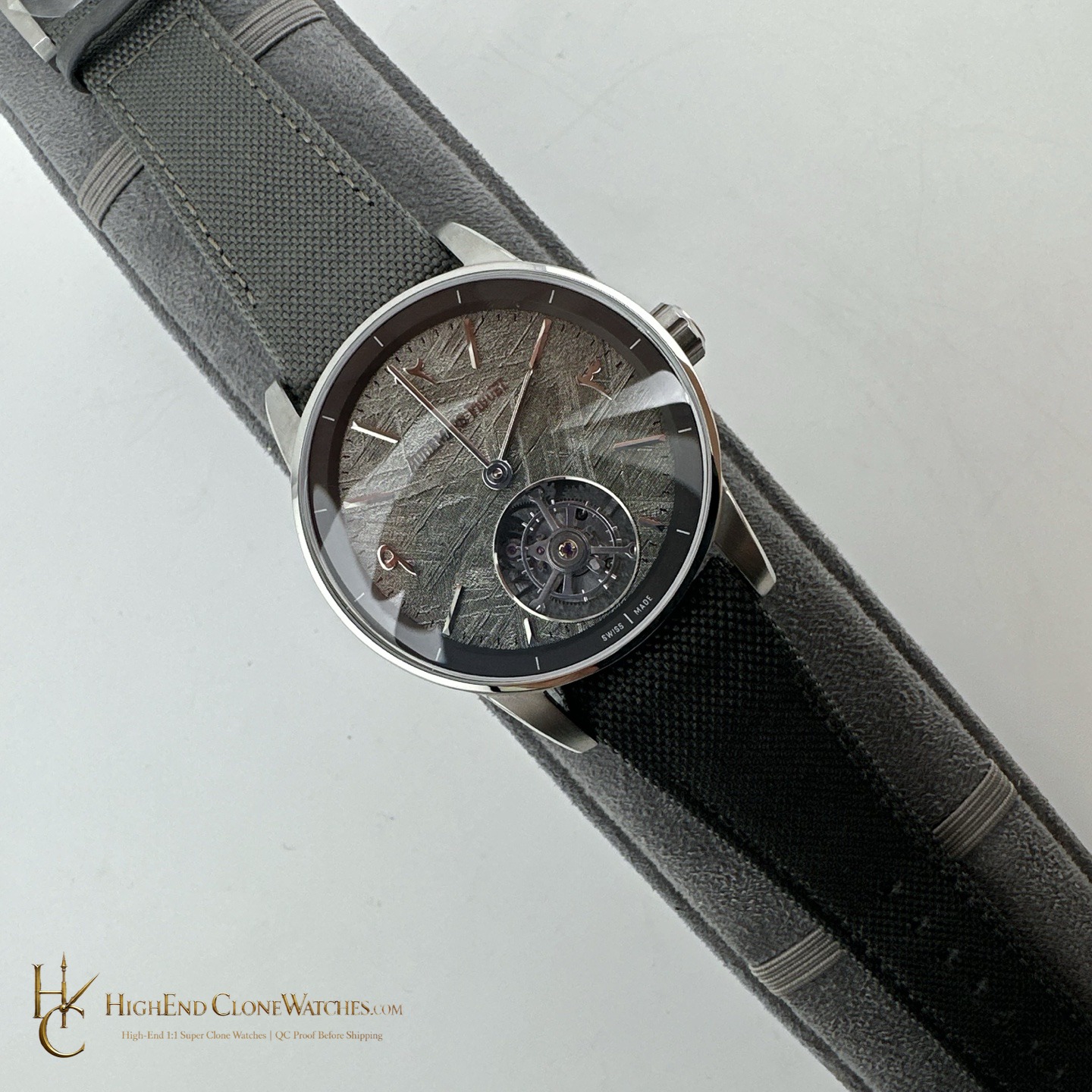 Audemars Piguet Code 11.59 Tourbillon Meteorite Dial 41mm super clone watch bracelet or strap fit