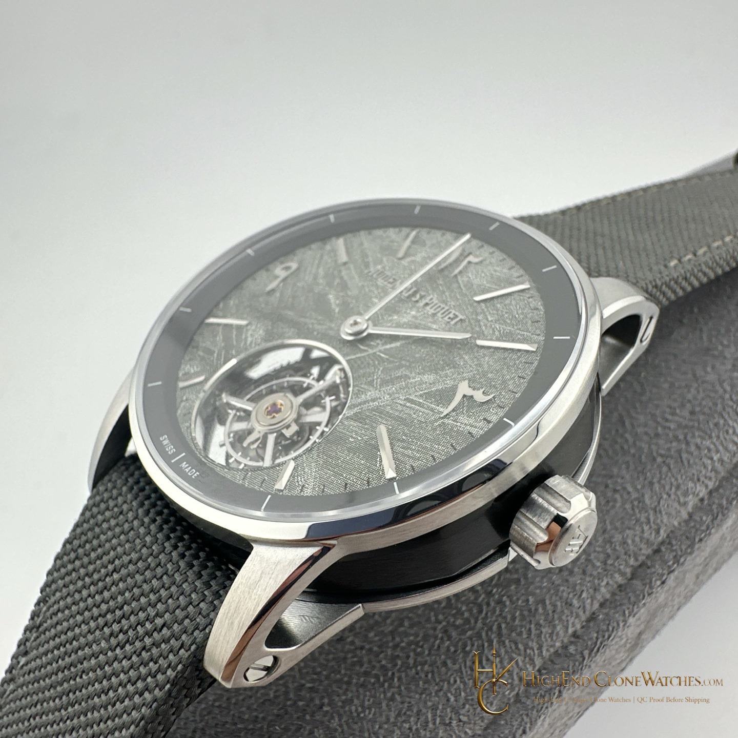 Audemars Piguet Code 11.59 Tourbillon Meteorite Dial 41mm super clone watch caseback detail