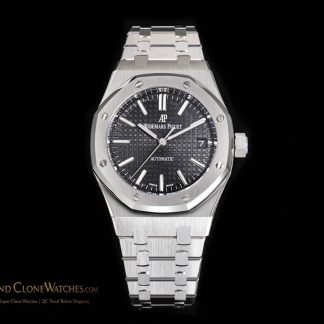 Audemars Piguet Royal Oak 15400 Grey Dial super clone watch front view