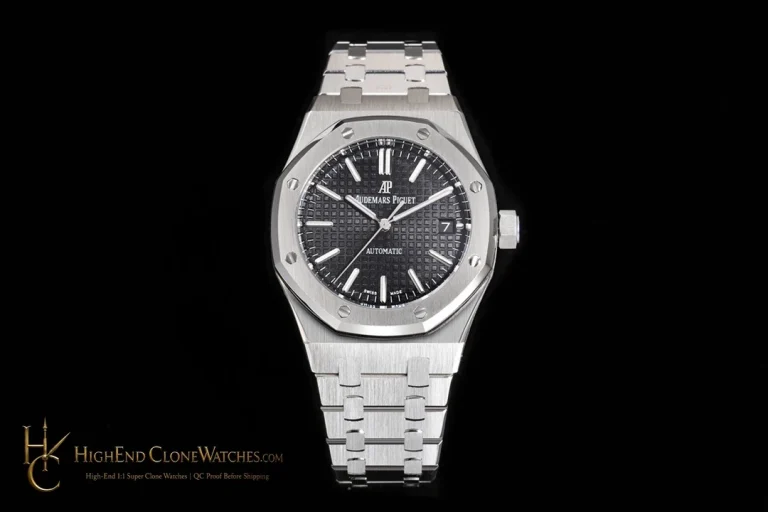 Audemars Piguet Royal Oak 15400 Grey Dial super clone watch front view