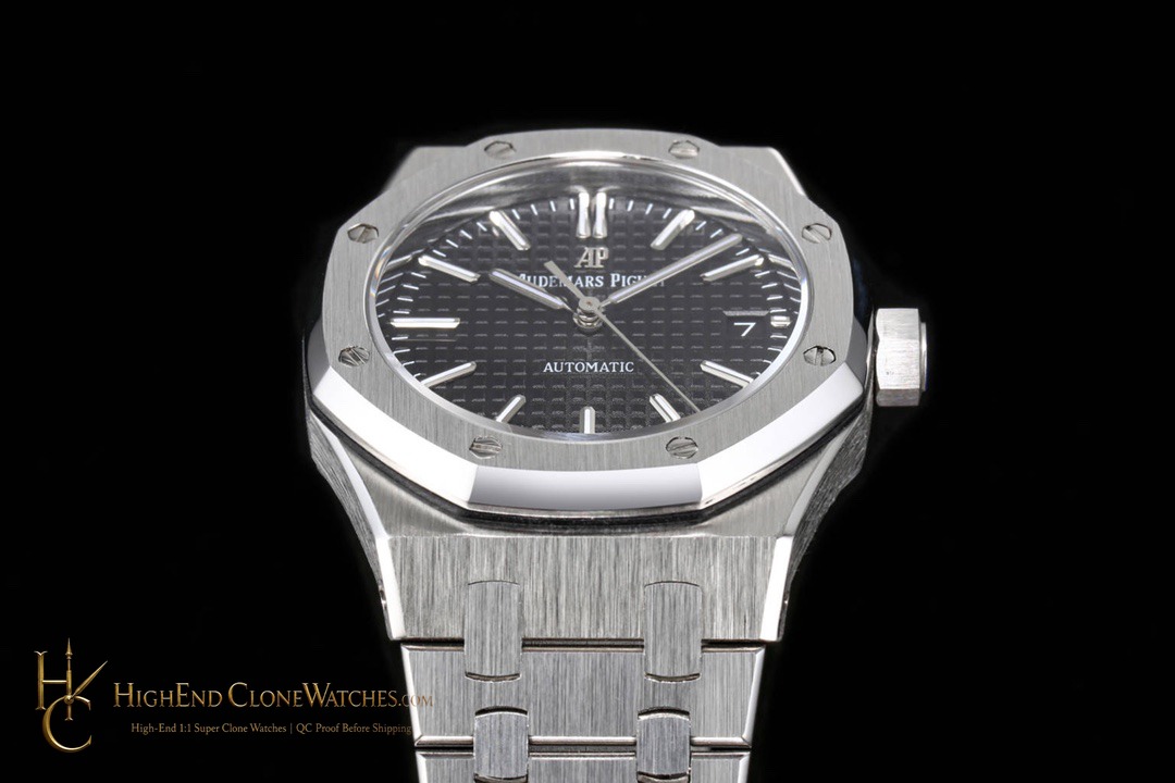 Audemars Piguet Royal Oak 15400 Grey Dial super clone watch side case profile
