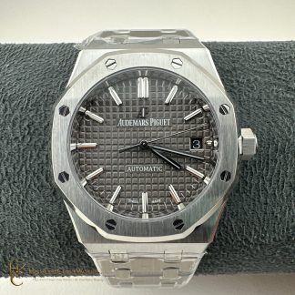 Audemars Piguet Royal Oak 15450 Grey Dial 37mm super clone watch front view