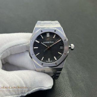 Audemars Piguet Royal Oak 15500 Black Dial super clone watch dial detail