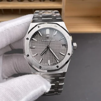 Audemars Piguet Royal Oak 15500 Grey dial super clone watch front view