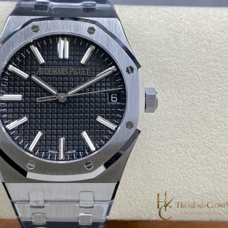 Audemars Piguet Royal Oak 15510 Black Dial 41mm Selfwinding super clone watch front view