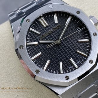 Audemars Piguet Royal Oak 15510 Black Dial 41mm Selfwinding super clone watch dial detail