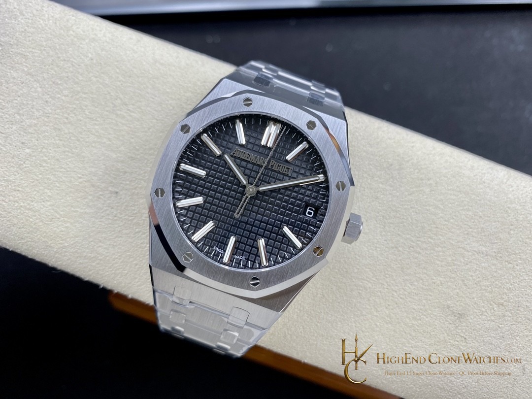 Audemars Piguet Royal Oak 15510 Black Dial 41mm Selfwinding super clone watch bracelet or strap fit