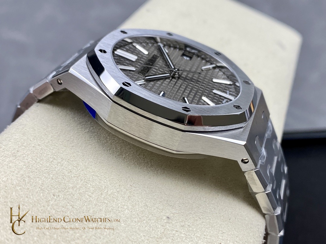 Audemars Piguet Royal Oak 15510 Gray Dial 41mm Selfwinding super clone watch bracelet or strap fit