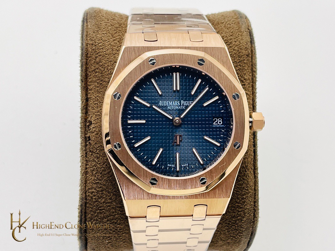 Audemars Piguet Royal Oak 18K Gold 15202BA 39mm super clone watch front view