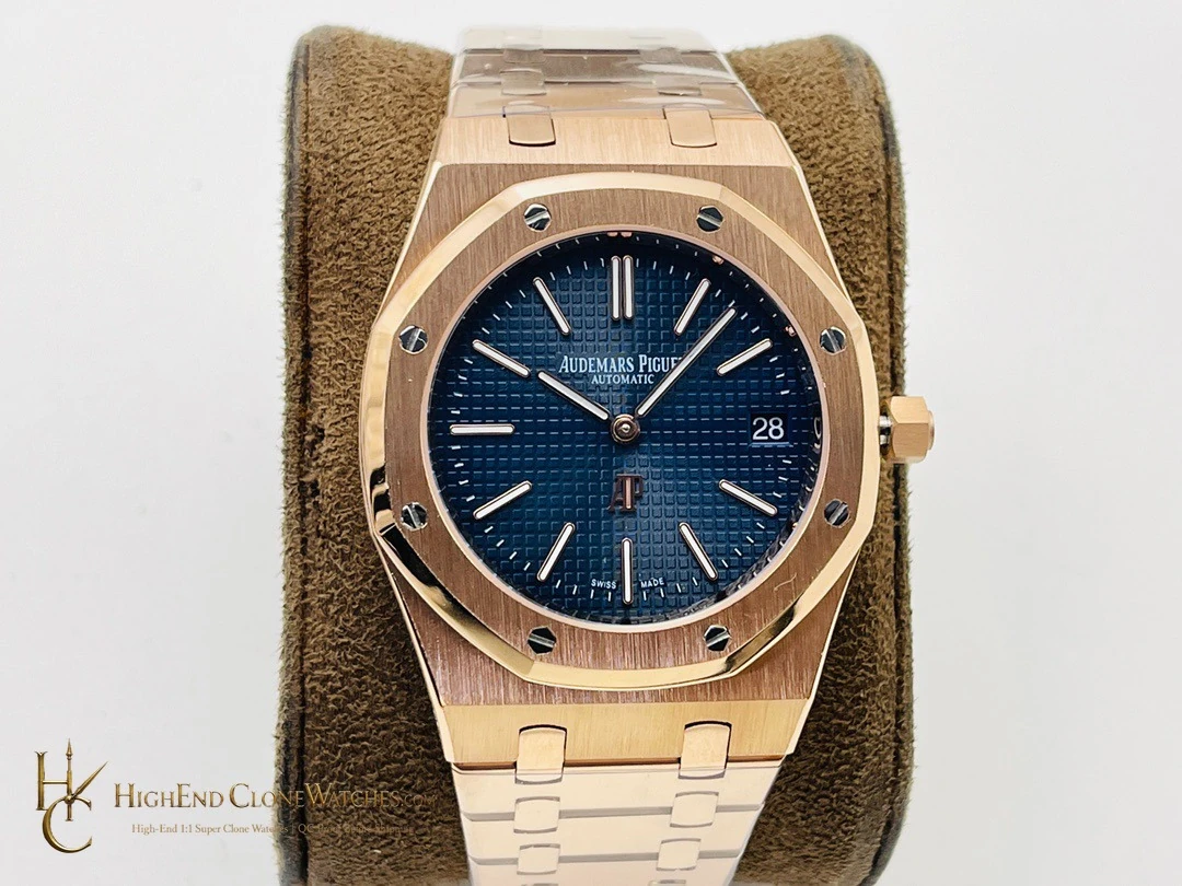 Audemars Piguet Royal Oak 18K Gold 15202BA 39mm super clone watch front view