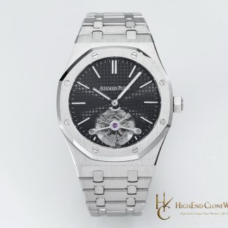 Audemars Piguet Royal Oak 26512ST Black Tourbillon Dial 41mm super clone watch front view