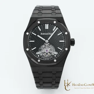 Audemars Piguet Royal Oak 26522CE Black Tourbillon Dial 41mm super clone watch front view