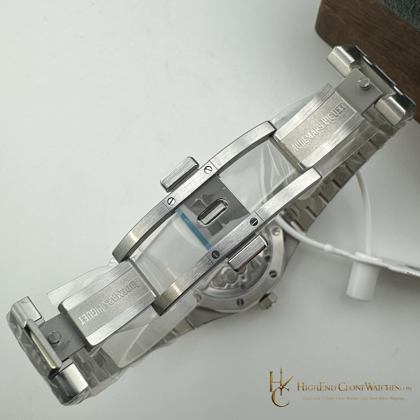 Audemars Piguet Royal Oak 26730ST Smoked Burgundy Tourbillon Dial 41mm super clone watch wrist shot