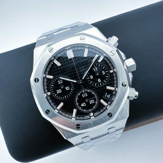 Audemars Piguet Royal Oak Black Dial 26240 Selfwinding Chronograph super clone watch dial detail