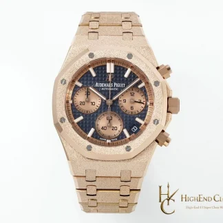 Audemars Piguet Royal Oak Blue Dial 26239OR Selfwinding Chronograph super clone watch front view