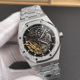 Audemars Piguet Royal Oak Frost 15407 Skeleton Dial super clone watch dial detail