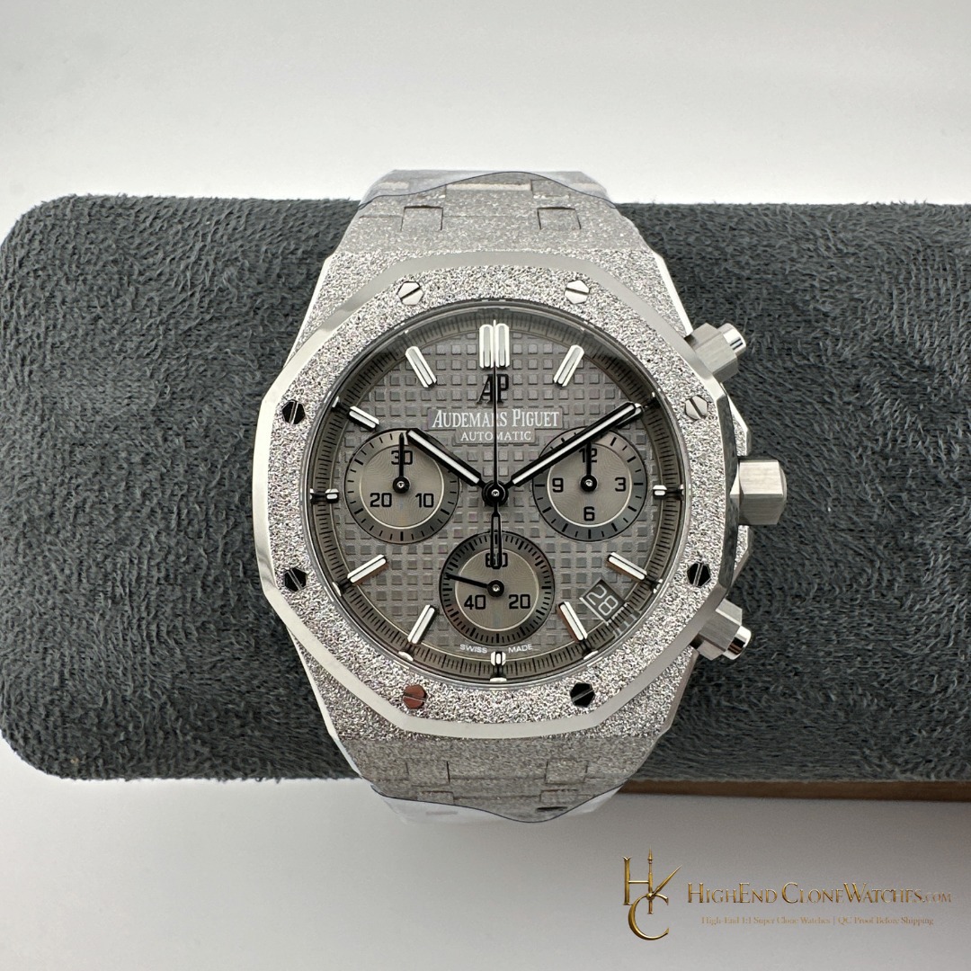 Audemars Piguet Royal Oak Gray Dial 26240BC Self-winding Chronograph super clone watch front view