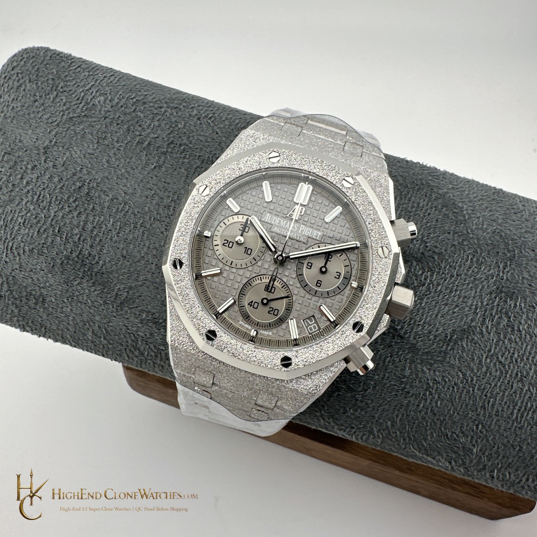 Audemars Piguet Royal Oak Gray Dial 26240BC Self-winding Chronograph super clone watch bracelet or strap fit