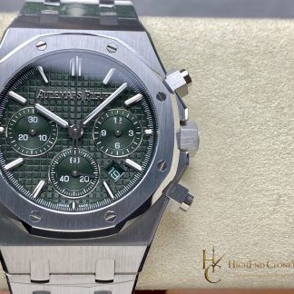 Audemars Piguet Royal Oak Green Dial 26240 Selfwinding Chronograph super clone watch front view