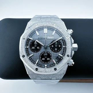 Audemars Piguet Royal Oak Grey & Black Dial 26240BC Selfwinding Chronograph super clone watch front view