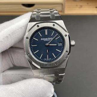 Audemars Piguet Royal Oak Jumbo Extra-Thin 15202ST 39mm super clone watch front view
