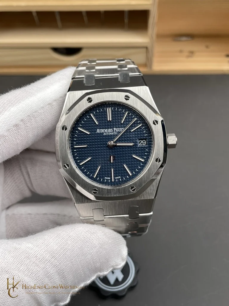 Audemars Piguet Royal Oak Jumbo Extra-Thin 15202ST 39mm super clone watch front view