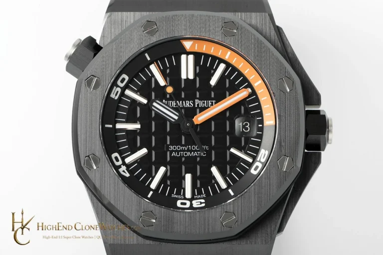 Audemars Piguet Royal Oak Offshore 15707 Black Dial super clone watch dial detail