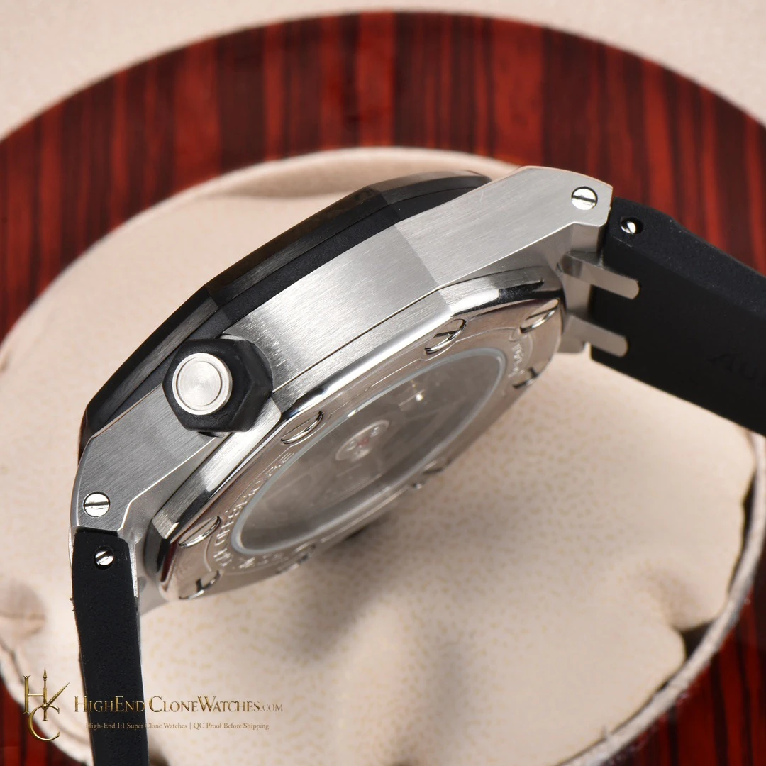 Audemars Piguet Royal Oak Offshore 15720 black dial rubber strap super clone watch - product view 7