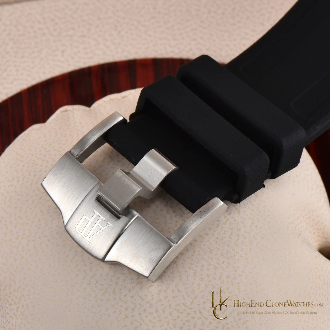 Audemars Piguet Royal Oak Offshore 15720 black dial rubber strap super clone watch - product view 9