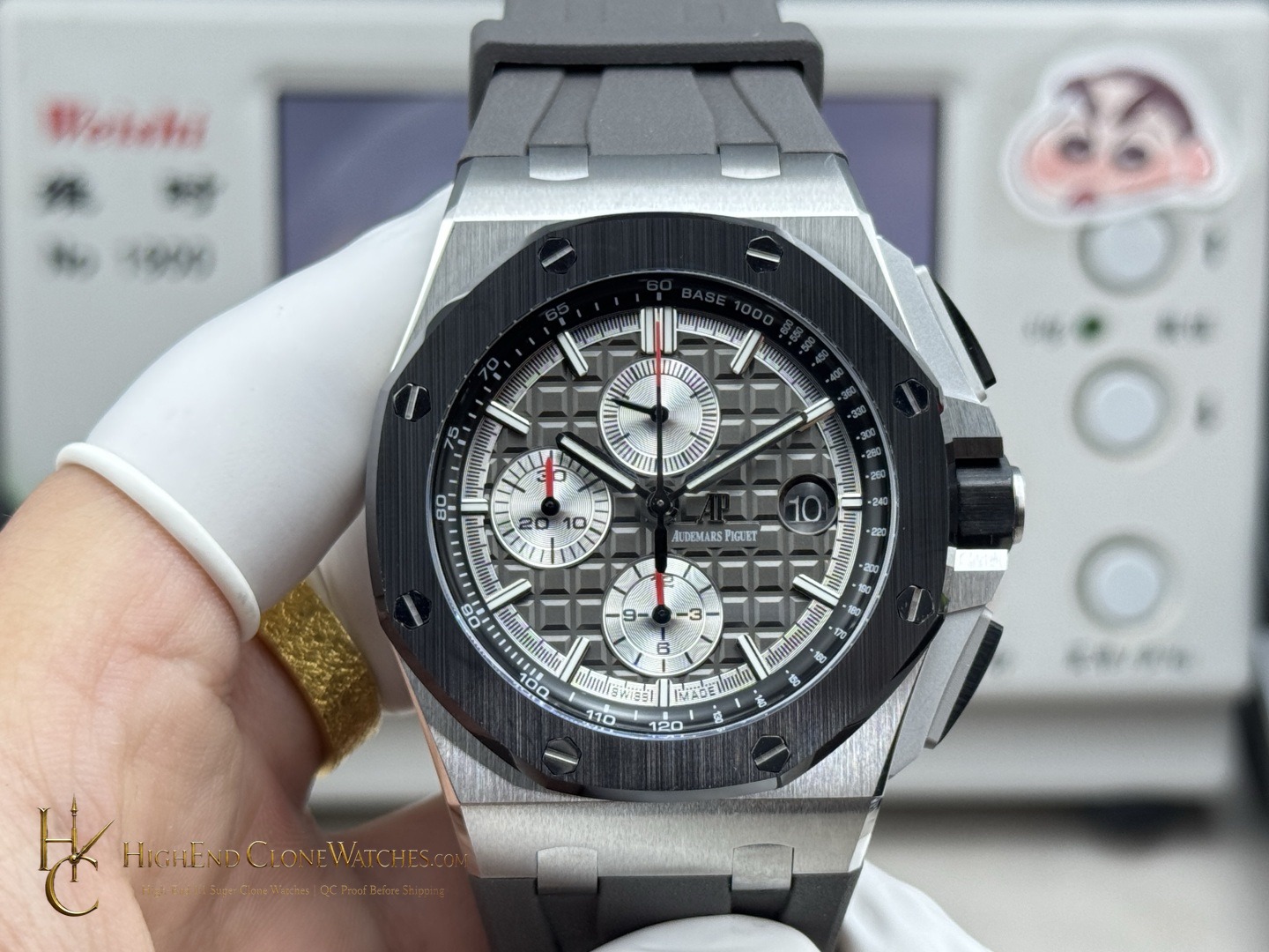 Audemars Piguet Royal Oak Offshore Chronograph 26400IO 44mm super clone watch front view