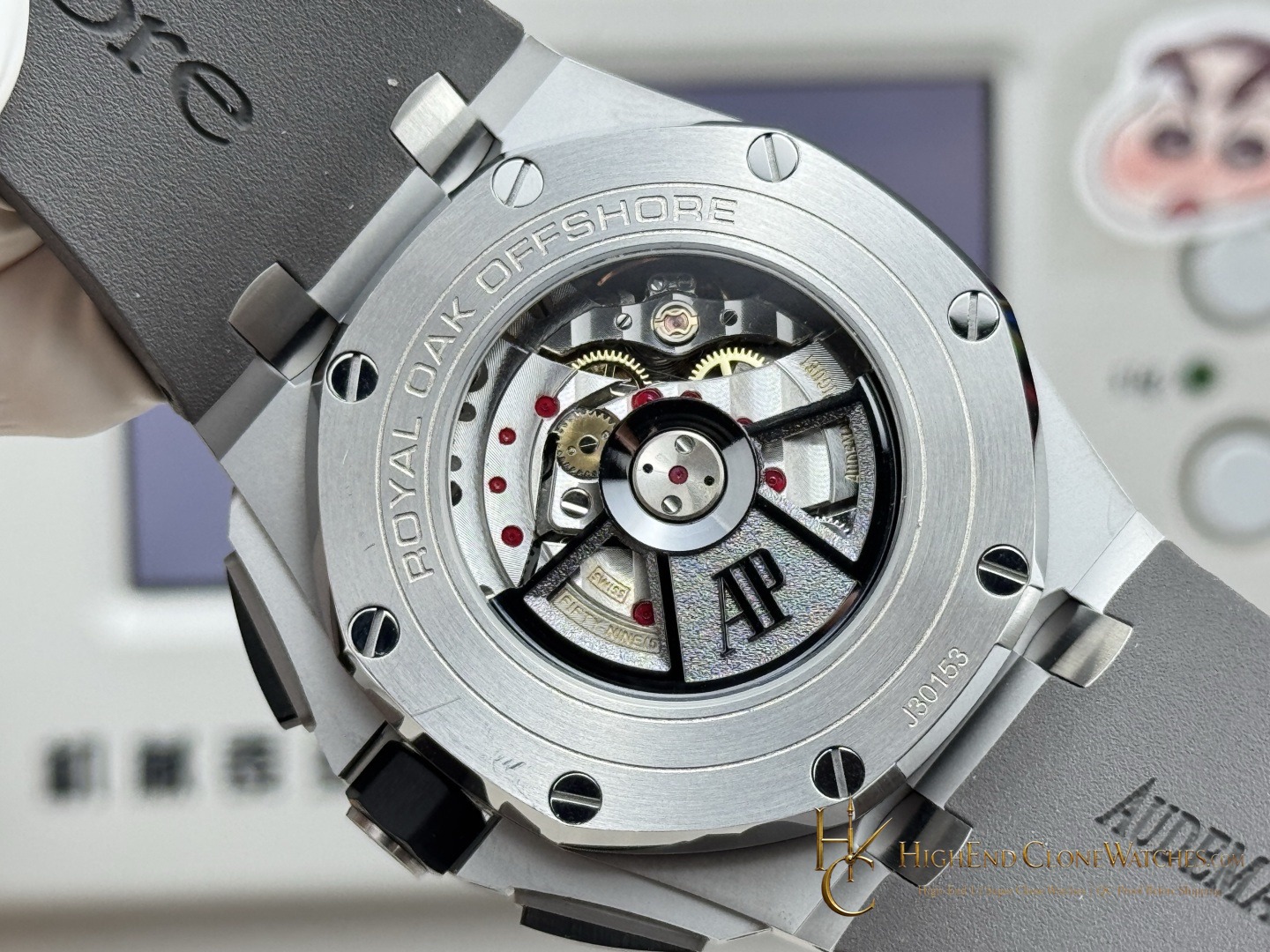 Audemars Piguet Royal Oak Offshore Chronograph 26400IO 44mm super clone watch wrist shot
