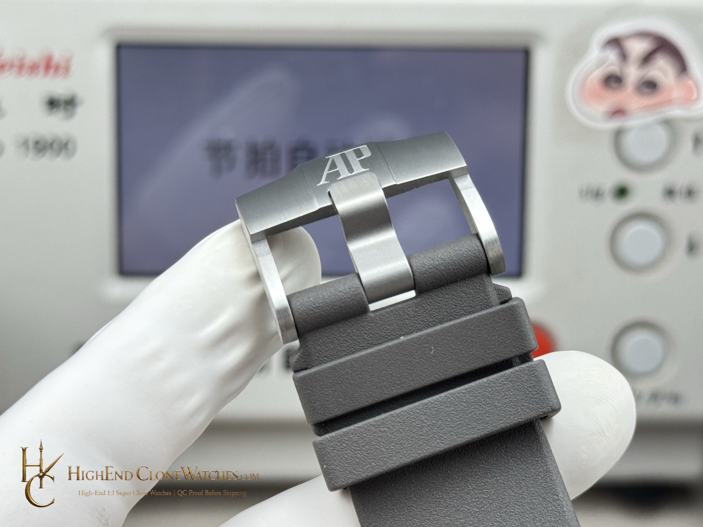 Audemars Piguet Royal Oak Offshore Chronograph 26400IO 44mm super clone watch angled view