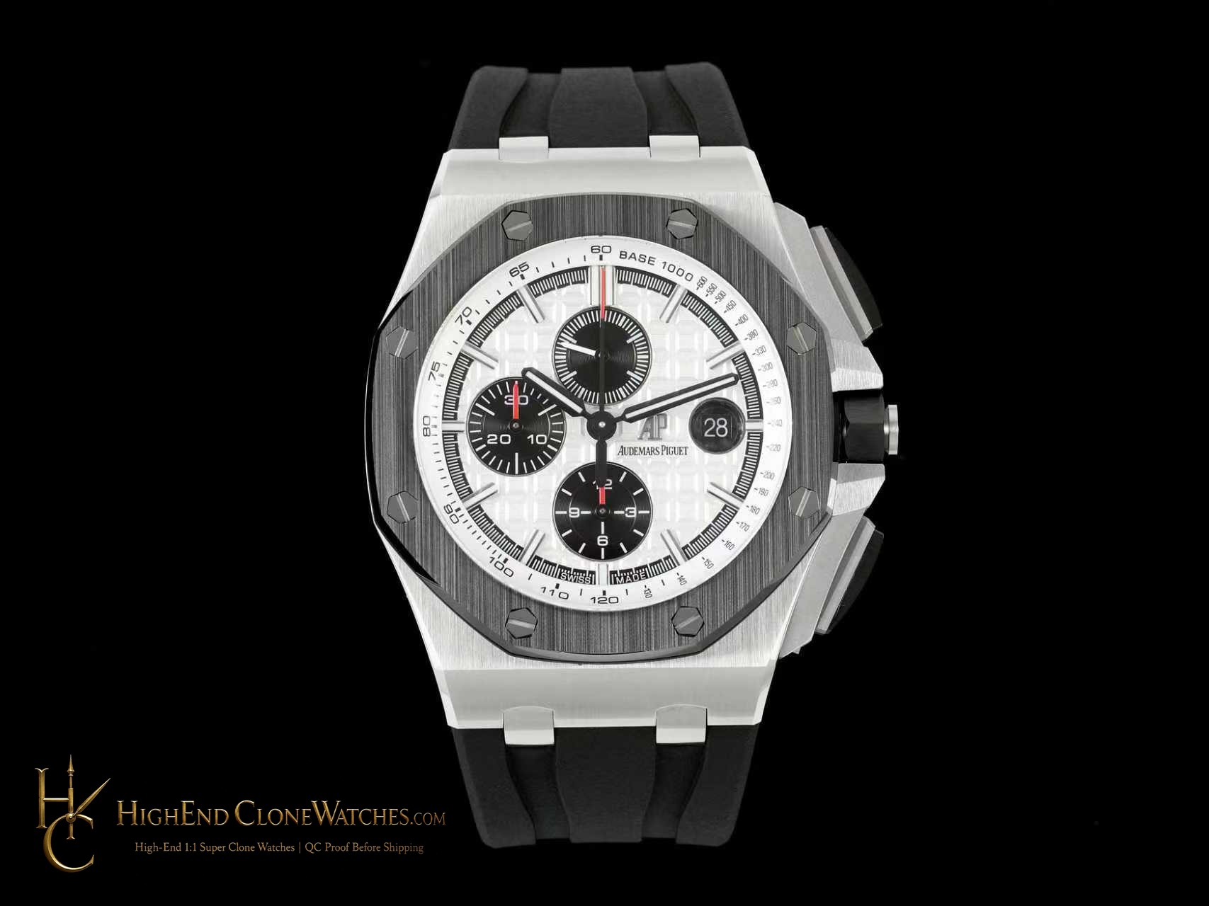 Audemars Piguet Royal Oak Offshore Chronograph 26400SO 44mm super clone watch front view