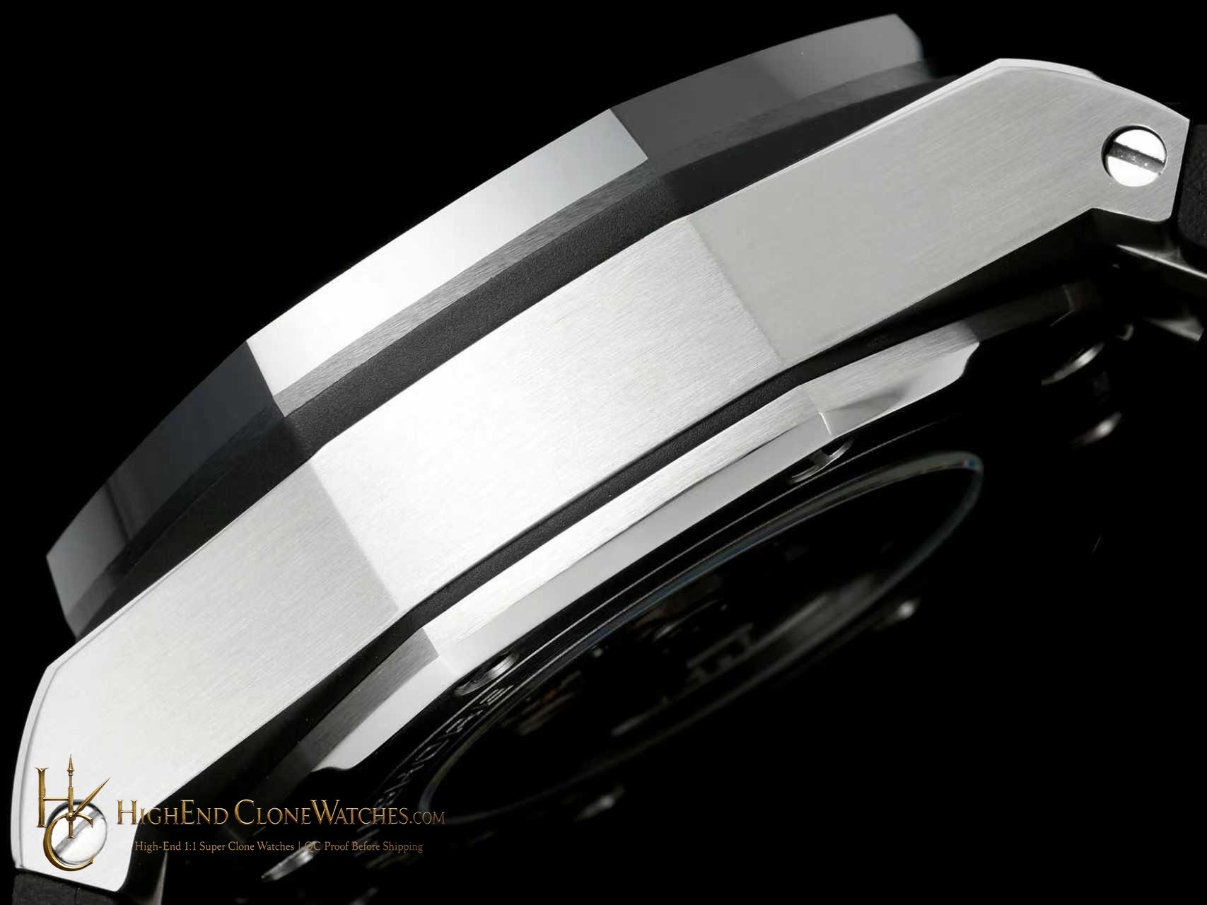 Audemars Piguet Royal Oak Offshore Chronograph 26400SO 44mm super clone watch caseback detail
