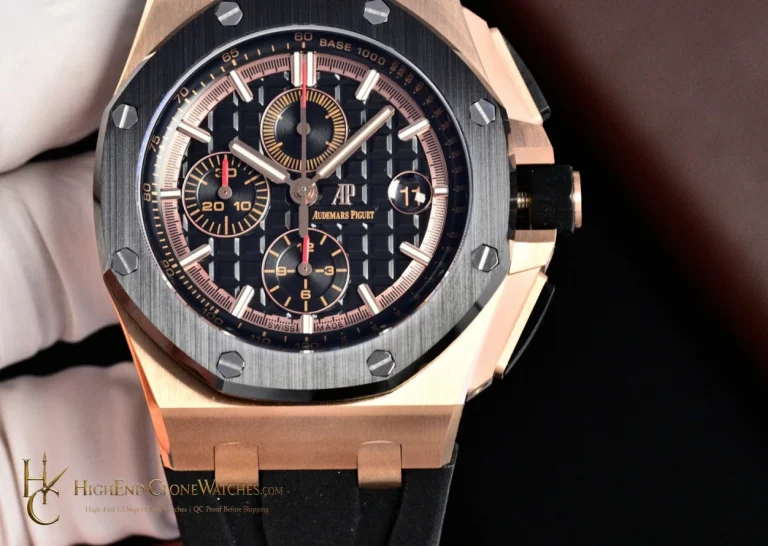 Audemars Piguet Royal Oak Offshore Chronograph 26401RO 44mm super clone watch front view