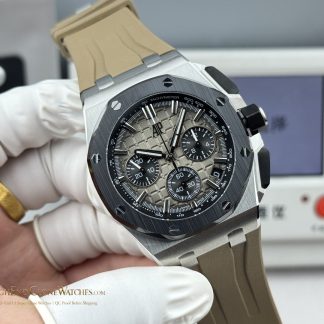 Audemars Piguet Royal Oak Offshore Dial 26420 Selfwinding Chronograph super clone watch dial detail