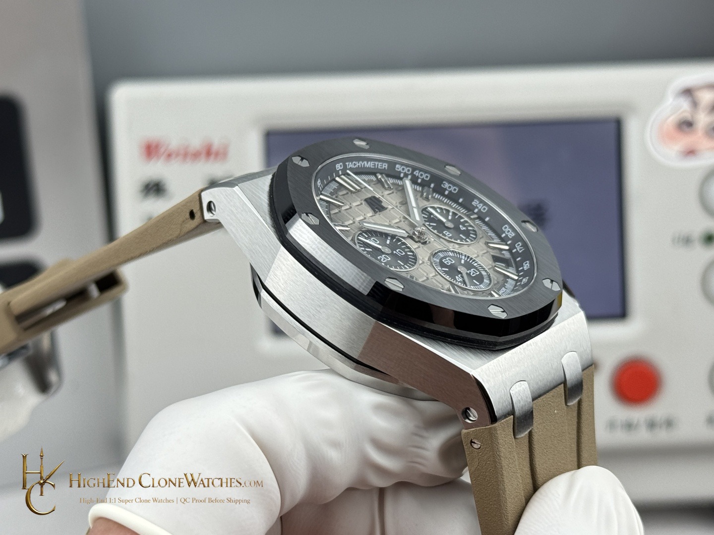 Audemars Piguet Royal Oak Offshore Dial 26420 Selfwinding Chronograph super clone watch clasp detail