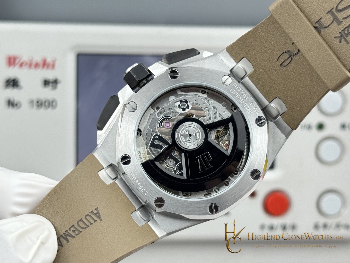 Audemars Piguet Royal Oak Offshore Dial 26420 Selfwinding Chronograph super clone watch wrist shot