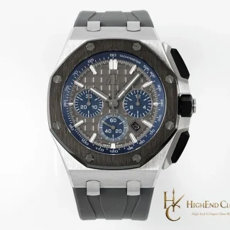 Audemars Piguet Royal Oak Offshore Grey Dial 26420 Selfwinding Chronograph super clone watch front view