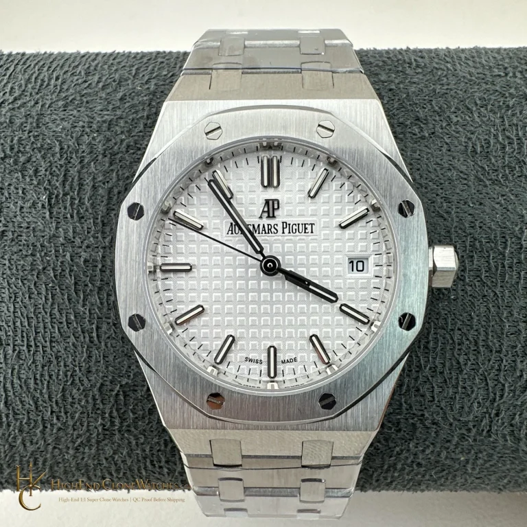 Audemars Piguet Royal Oak Selfwinding 77350ST 34mm super clone watch front view