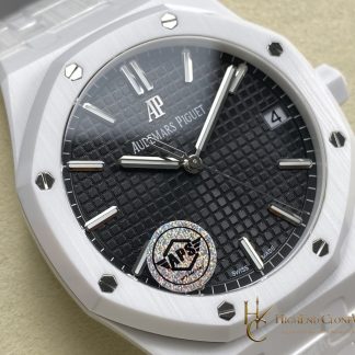 Audemars Piguet Royal Oak angled dial view super clone watch