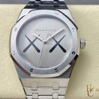 Audemars Piguet Royal Oak x Kaws Silver XX Dial 41mm super clone watch front view