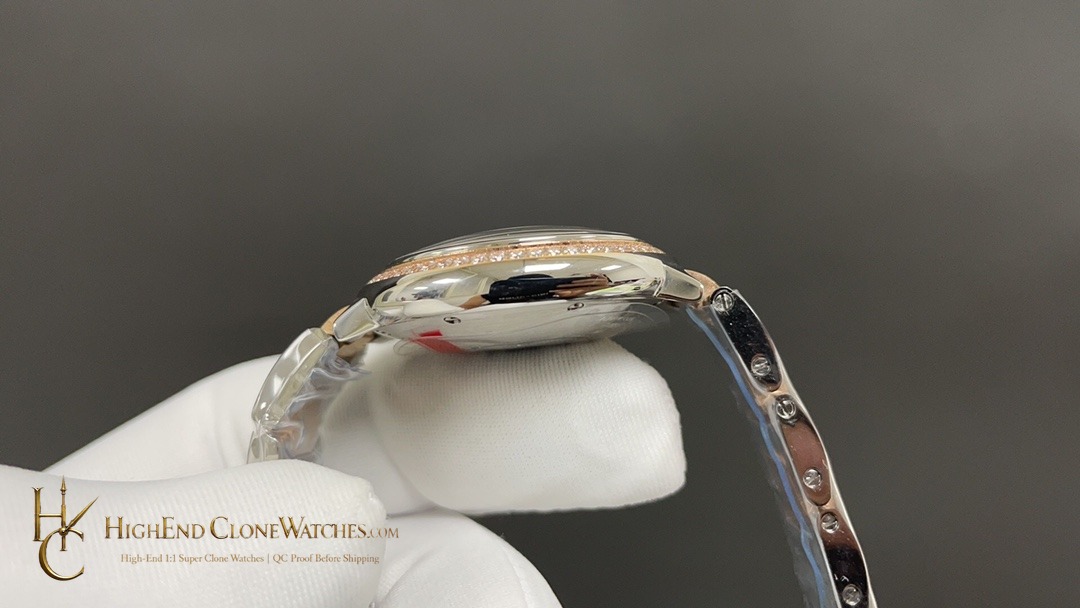 Cartier Ballon Bleu de Cartier W3BB0023 crown and case detail super clone watch