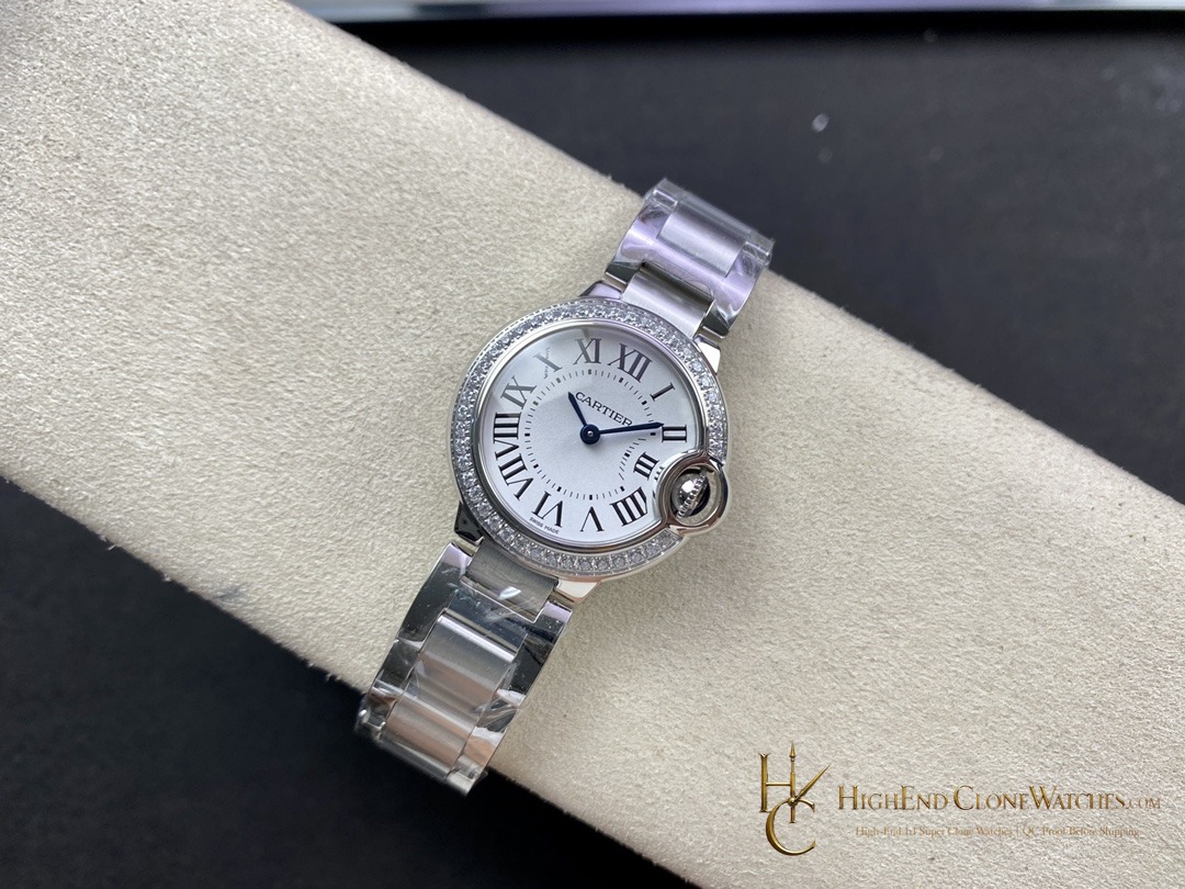 Cartier Ballon Bleu de Cartier W4BB0015 side case profile super clone watch