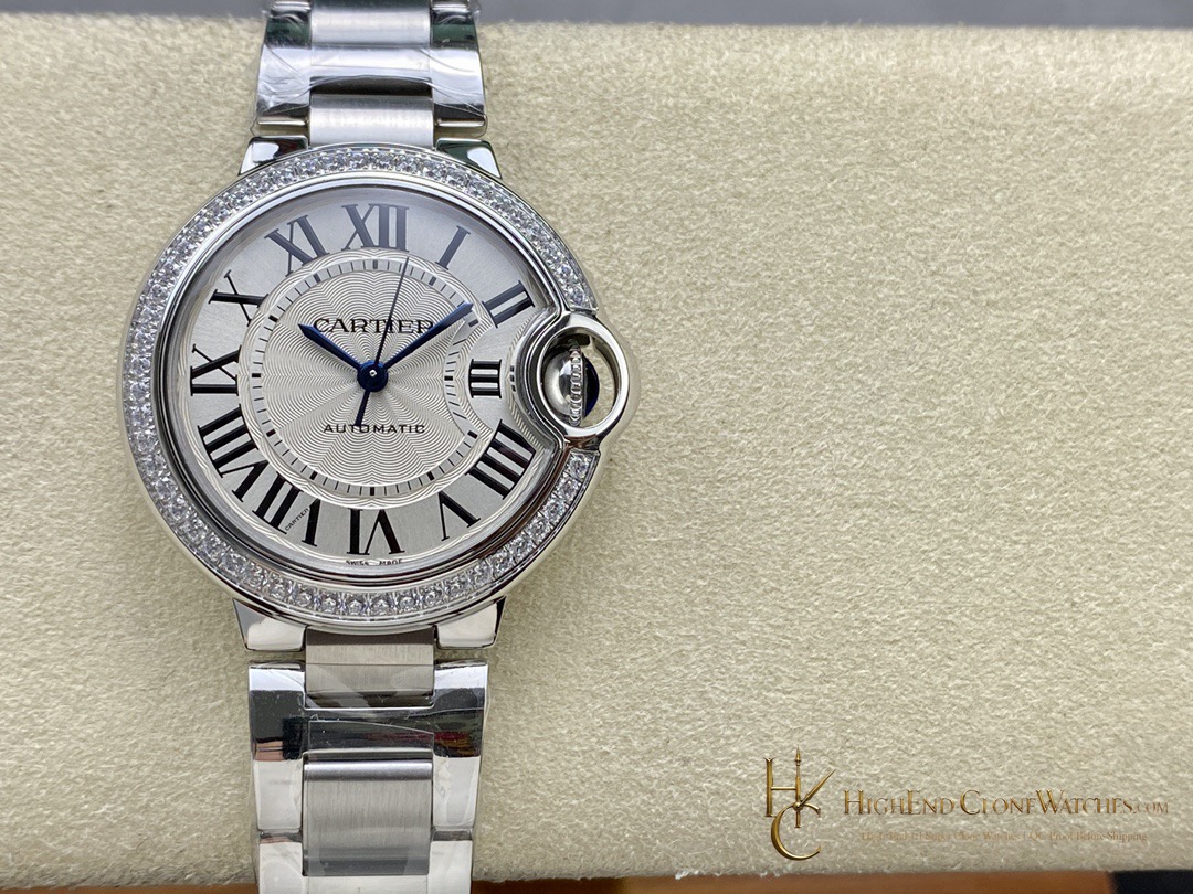 Cartier Ballon Bleu de Cartier W4BB0024 front view super clone watch