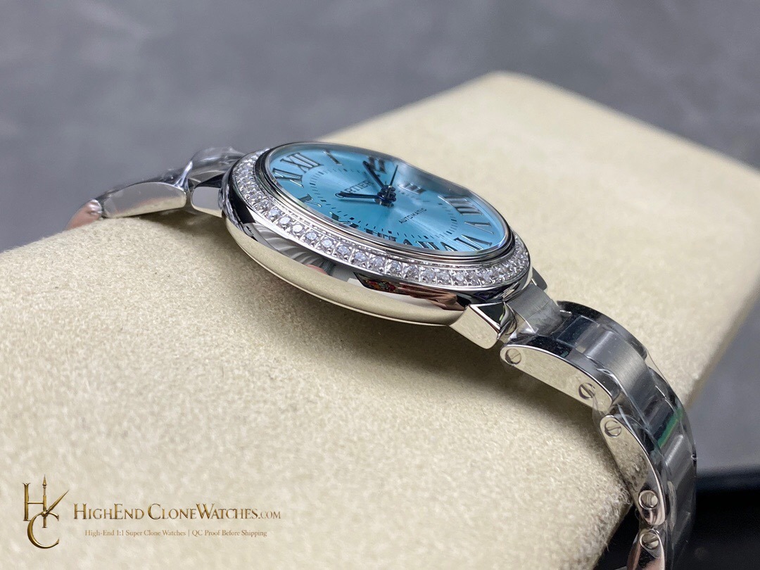 Cartier Ballon Bleu de Cartier W4BB0028 bracelet or strap fit super clone watch