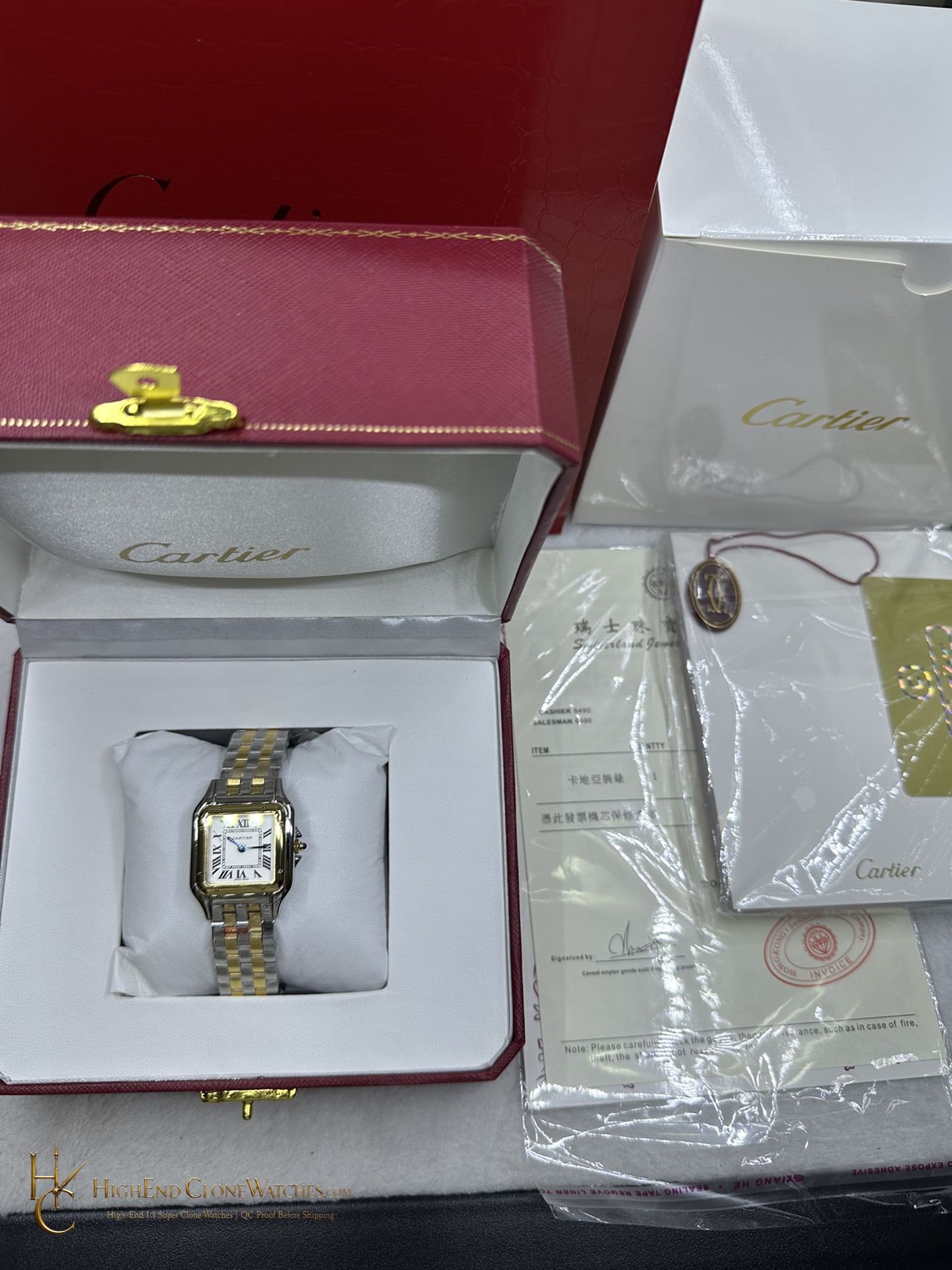 Cartier Panthere de Cartier W2PN0013 additional product angle super clone watch